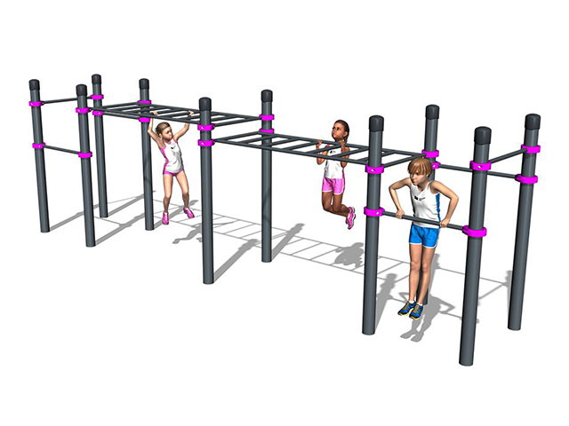 Açık Hava Bar ve Barfiks Spor Aletleri Çocuk Seri