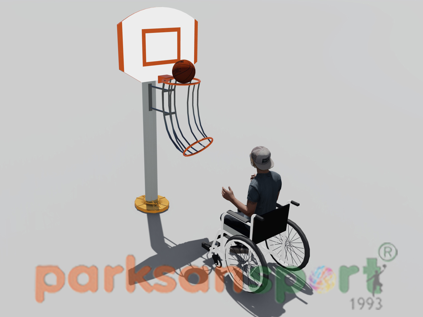 Park Spor Aletleri - Engelsiz Seri / Engelsiz Basketbol Potası - 60970